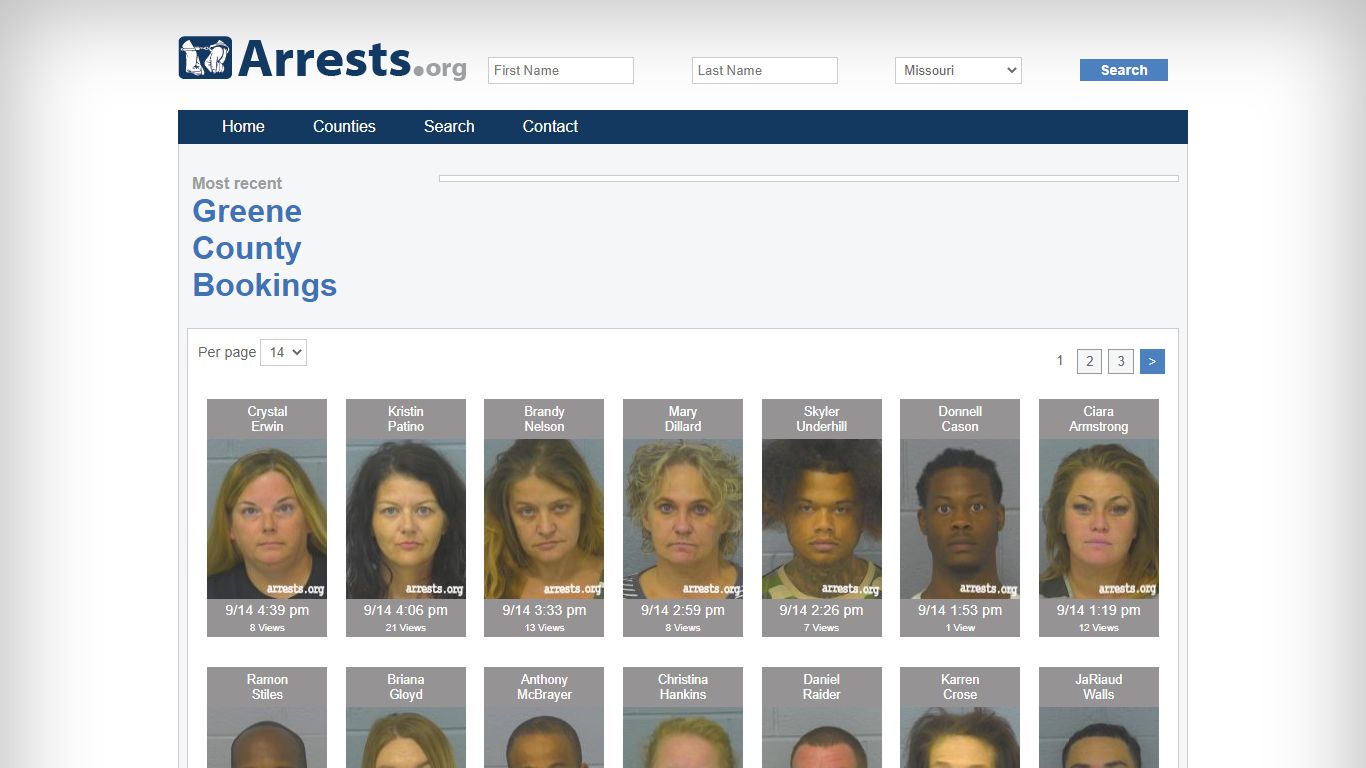 Greene County Arrests and Inmate Search